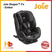 Joie Stages Fx Baby Car Seat with ISOFIX (One Year warranty)