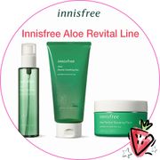[INNISFREE] Aloe Revital Line(Skin Mist 120ml+Soothing Gel 300ml+Sleeping Pack 100ml)