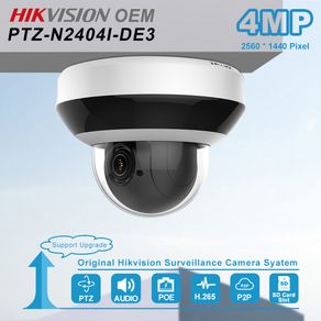 PTZ IP POE Dome Camera 4MP 4X Optical Zoom SD Card Hikvision OEM Outdoor Security Surveillance Camera Audio Night Vision CCTV