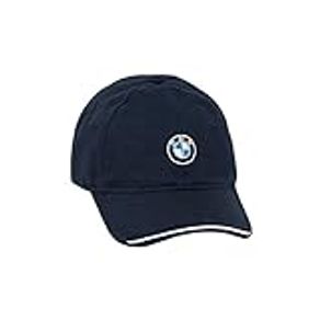 BMW Genuine Factory OEM Recycled Brushed Twill Cap - Navy - One Size Fits Most