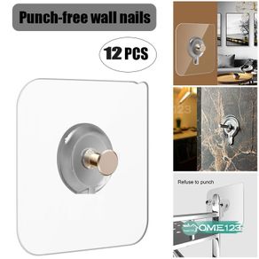 100pcs/set Photo Frame The Wall Hangs A Picture Peg Solid Wall Nail Contact  Non-trace Nail Hooks High Quality - Picture Hangers - AliExpress