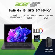 [OLED Display] Acer Swift Go 16 | SFG16-71-54KV 16-Inch WQXGA+ (3200x2000) Display Laptop | i5-13500H Processor