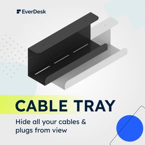 Cable Management Net - Under Desk Wire Management - Flexible Under Desk  Cable Management Tray White - AliExpress