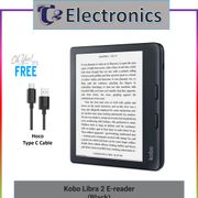 [eReader] Kobo Libra 2 - 7 inches HD E Ink Carta 1200 touchscreen with ComfortLight PRO [Free Hoco Cable] - T2 Electronics