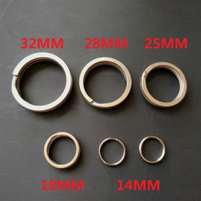 EDC 28mm Round Alloy Keyring Ring