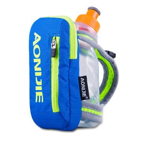 AONIJIE E907 Quick Shot Handheld Hydration Running Pack Men Women Marathon Running Hand Hold Kettle Bag With 250ml Water Bottle
