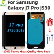 Oled TFT LCD For Samsung Galaxy J7 Pro 2017 J730 J730F LCD Display and Touch Screen Digitizer Assembly with frame
