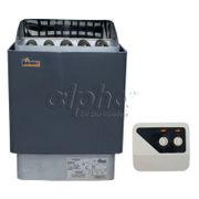 Free shipping 6KW220-240V 50HZ sauna heater with switch controller  comply with the CE standard