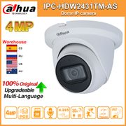 Dahua IPC-HDW2431TM-AS-S2 IP Camera 4MP PoE IR 30M Micro SD Card Slot H.265 IP67 IK10 Dome Camara Built-in Mic Original Upgrade