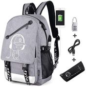 Backpack College Daypack Shoulder School Bag Unisex Travel Backpack Fashion Causal Rucksack Laptop Bag with USB Charging Port