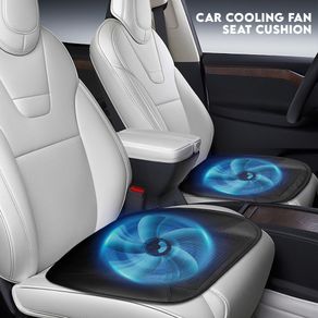 12V Summer Car Cooling Seat Cushion With Fans Ventilation