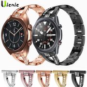 For Samsung galaxy watch 3 41mm 45mm Active 2 40mm 44mm Stainless Steel Strap band 20mm 22mm Watch band Metal Aolly Bracelet