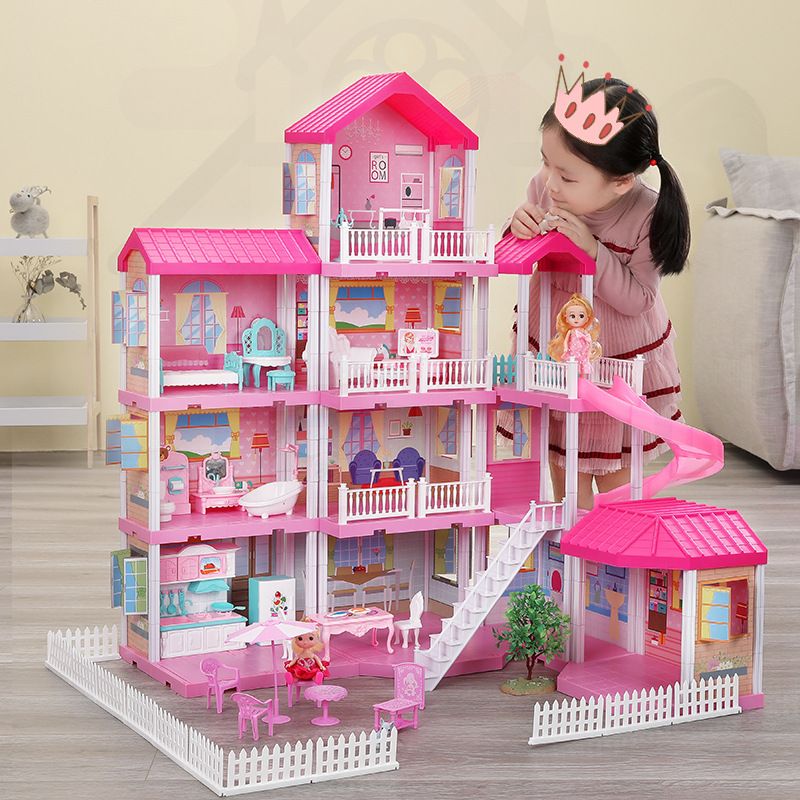 barbie and princess house