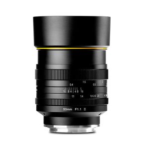 Kamlan 50mm f1.1 APS-C Large Aperture Manual Focus Lens for Mirrorless Cameras