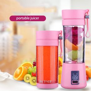 6 Blades Portable Juicer Cup Juicer Fruit Juice Cup Automatic 400ml  Electric Juicer Smoothie Blender Household Ice Crush Cup - Portable Juice  Cup - AliExpress