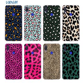 Colorful Leopard Print Silicone Case For Xiaomi Redmi Note 8 7 6 Pro 5 4 4X K20 7A S2 5A 6A Y3 Xiomi A3 9T 9 SE F1 S2 Cover