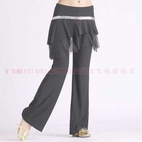 New belly dance costumes senior crystal cotton belly dance pants for women belly dance trousers