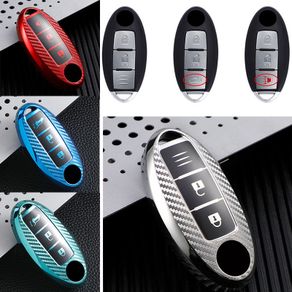 4 Button Key Fob Cover Car Key Case Cover for Nissan Qashqai J10 J11  X-Trail T31 T32 Kicks Tiida Pathfinder Murano Juke Infiniti