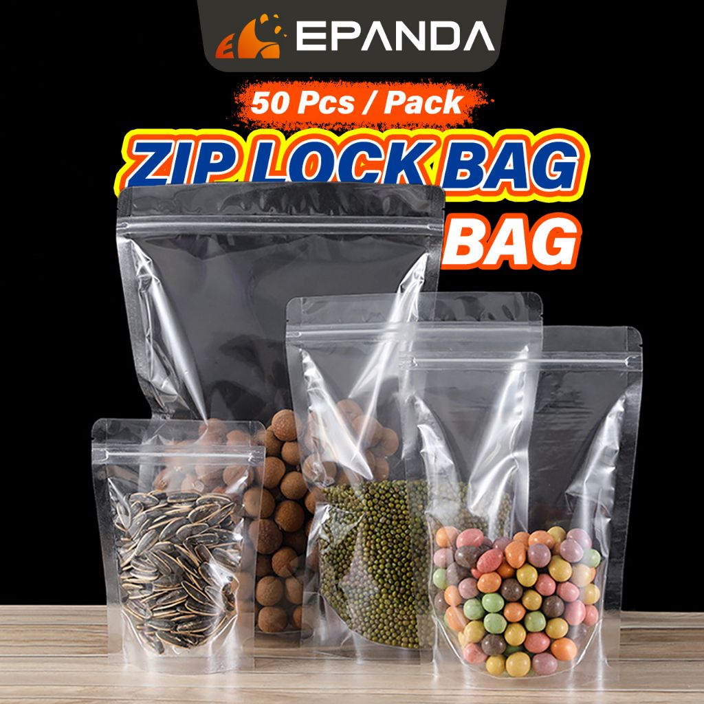 High Quality 10pcs/lot Big Zip Lock Plastic Bags Ziplock Transparent  Clothes food Storage Bag 15cm 18cm 20cm 30cm 40cm - AliExpress