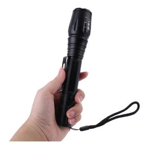10000 Lumens 5 Modes XML T6 LED 18650 Powerful Torch Police Flashlight Lamp