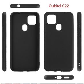 Oukitel C22 Casing Ultra Thin Protective Soft TPU Phone Case Cover