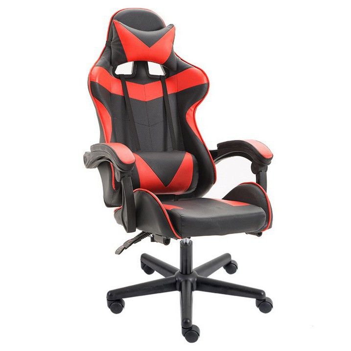 gaming computer chair with footrest