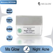 Night Cream Ms Glow Acne Cream Night Face Care Acne Original Ori