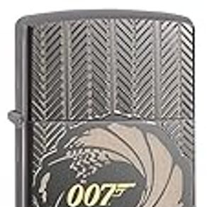 Zippo James Bond 007 Armor Black Ice Pocket Lighter
