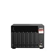 QNAP TS-673A-8G 6-Bay AMD Ryzen Quad-Core 2.2 GHz 2.5GbE High-Performance NAS, 8GB RAM