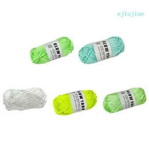 cc 50m Luminous Knitting Yarn DIY Handmade Weaving Crochet Line for Kids Women Girl