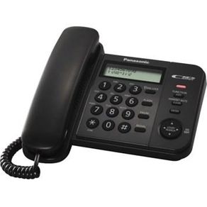 Panasonic KX-TS560 BLACK Corded Telephone With Caller ID