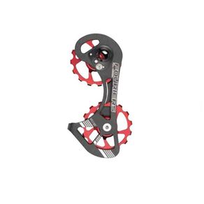 FOURIERS full ceramic bearing ROAD Drivetrain bicycle rear derailleur pulleys 15T-15T Use RED/ FORCE/ RIVAL