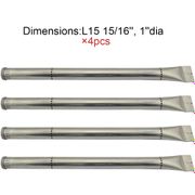 BBQ Parts Gas Grill Replacement 15.9 Inch (40.4cm) Stainless Steel Burner 4pack