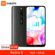Global ROM Xiaomi Redmi 8 4GB 64GB Smartphone Snapdragon 439 Octa Core 5000mAh 18W Fast Charge 12MP Dual Camera Mobile Phone