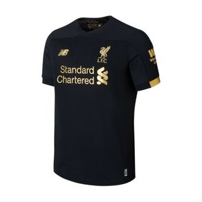 : Liverpool FC Roundel Black T-Shirt – Official Licensed