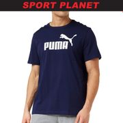 Puma Men Essentials Logo Tee Shirt Baju Lelaki (588737-06) Sport Planet 44-40