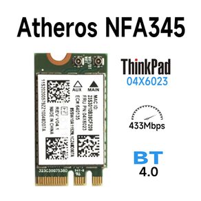 Atheros NFA345 1x1AC + BT4.0 PCIE M.2 WLAN Kart Lenovo G70-70 G70-80 B50-80 FRU 04X6023 20200579 dual-band 2.4G / 5G