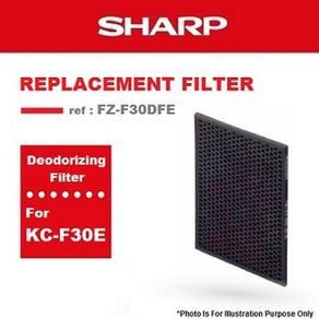 SHARP Deodorizing Filter for Air Purifier Model FZ-F30DFE