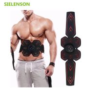 2019 New Smart Electric wireless muscle stimulator EMS trainer Waist and Abdominal ABS Stimulator Fitness Body Slimming Massager