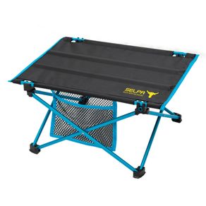 Outdoor Folding Table Light Portable Barbecue Picnic Table Camping Computer Desk BBQ Table