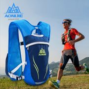 AONIJIE 5.5L Marathon Hydration Nylon Backpack E885S Hiking Vest Outdoor Running Bags  Marathon Cycling Cross Country Backpack