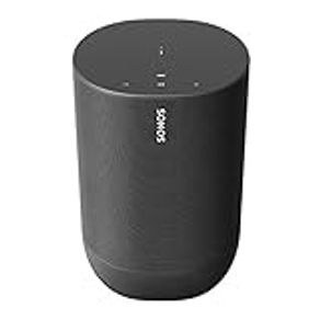 Sonos Move - Battery-powered Smart Speaker, Wi-Fi and Bluetooth with Alexa built-in - Black​​​​​​​,MOVE1UK1BLK