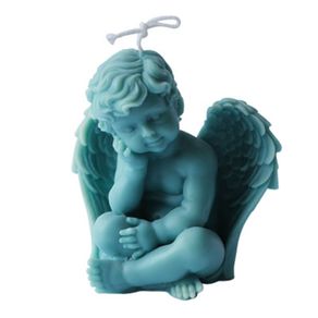 Angel baby silicone mold chocolate cake decoration baby silicone soap mold