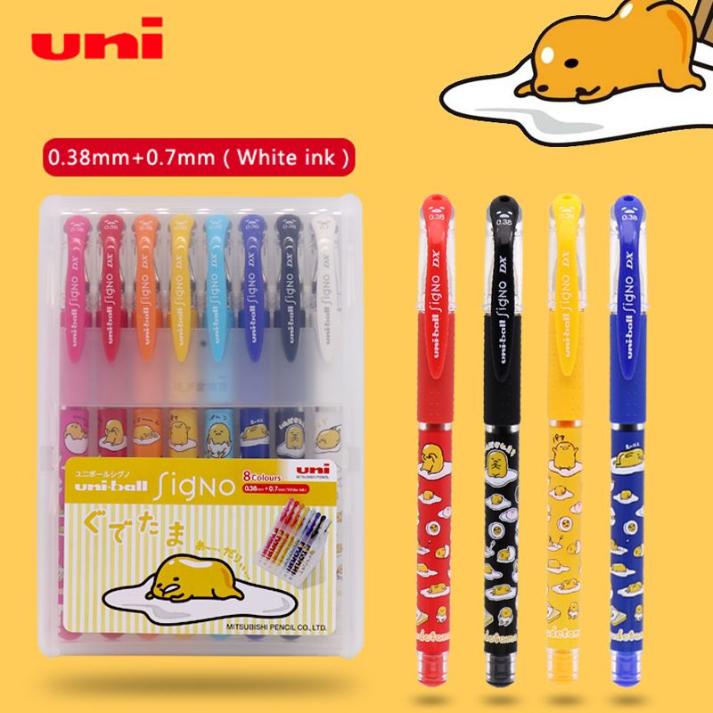 Uni-Ball Signo Pen 1.0mm White 3 pack Posca Marker PC-1M 0.7mm White 3 pack  SET