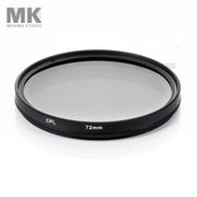 Meking 72mm CPL circular Polarizing Lens Filter for Canon Nikon Sony DSLR camera photo studio accessories