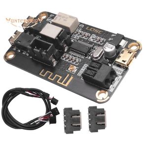 LQSC Bluetooth Decoder Board for AUX Input Diy Modified Speaker Audio MP3 Stereo Audio Receiver Module