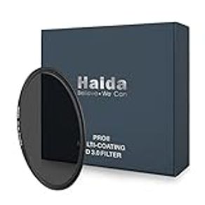 Haida ND3.0 (1000x) Filter for Camera 10-Stop Slim Pro II Optical Glass Multi-Coated Waterproof Scratch Resistant Neutral Density SLR Photographic Filter (52mm)