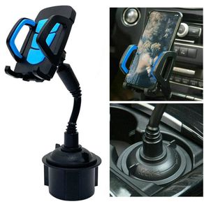 Car Mount Gooseneck Cup Holder Cradle For Cell Phone Iphone