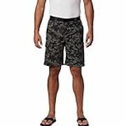 Columbia Men's Silver Ridge Printed Cargo Shorts, Moisture Wicking, Sun Protection