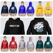 Children's hoodie Jacket free EVOS Children's Sweater free fire batleground gaming Clothes